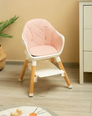 Стільчик для годування Caretero Bravo Pink